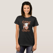Kuh Whisperer Bauer T-Shirt (Vorne ganz)
