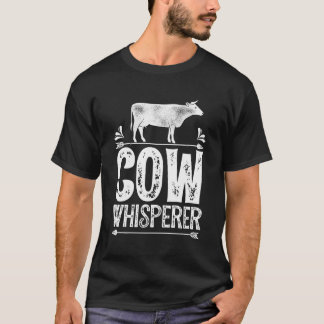 Kuh Whisperer Hoodie Kühe Farm Hübscher Bauer Farm T-Shirt