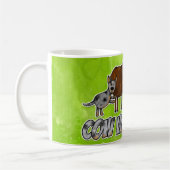 Kuh Whisperer Kaffeetasse (Links)