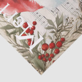 Kuh Winter Weihnachtsgebäck Seidenpapier (Detail)