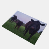 Kuh Yup Kuh! Tür-Fußmatte Fußmatte (Schrägansicht)