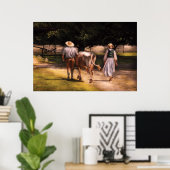 Kuh - Zeit zum Melken Poster (Heimbüro)