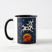 Kuh zielt höher, Tasse (Links)