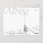 Kuh Zombies Postkarte (Rückseite)