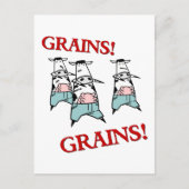 Kuh Zombies Postkarte (Vorderseite)