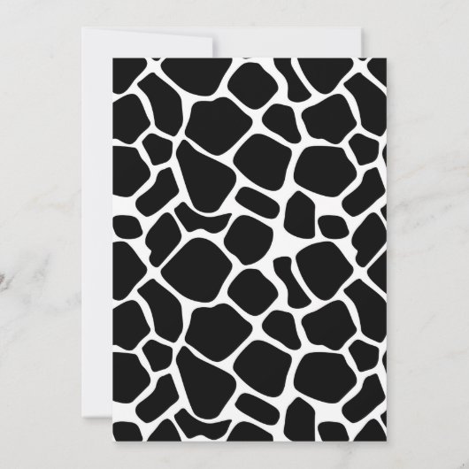 Kuh zum Geburtstag Einladung (Rückseite)