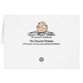 Kuh zum Geburtstag lachen (Rückseite Horizontal)