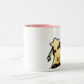 KUH ZWEIFARBIGE TASSE (Mittel)