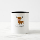 Kuh Zweifarbige Tasse (Mittel)