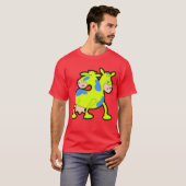 Kuh "zweimal das MOO" T-Shirt (Vorne ganz)
