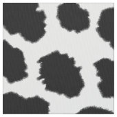 Kuhausenddruck gemustertes Gewebe Stoff (Nahaufnahme)