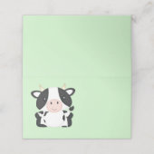 KuhBaby-Duschfarm Platzkarte (Außenseite Aufgefaltet)