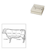 Kuhbartdiagramm (2) gummistempel (Stempel)