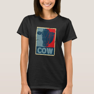 Kuhbauer Rancher Kuh Kuhbesitzer Vintage T-Shirt