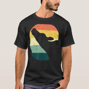 Kuhbauer Tier Retro Vintage 60er 70er T-Shirt