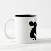 Kuhbewegung Zweifarbige Tasse (Links)