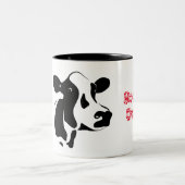 Kuhbewegung Zweifarbige Tasse (Mittel)