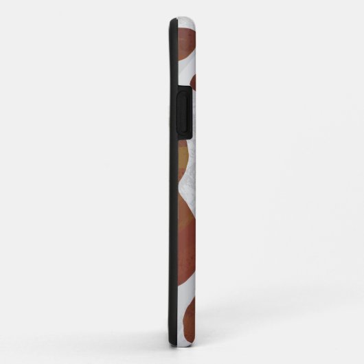 Kuhbraun und Weiß Case-Mate iPhone Hülle (Hinten/Rechts)