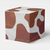 Kuhbraun und Weiß Geschenkschachtel (Vorderseite)