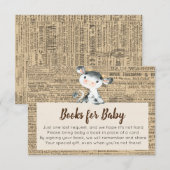 Kuhbücher für die Kinderkarte Begleitkarte (Vorne/Hinten)