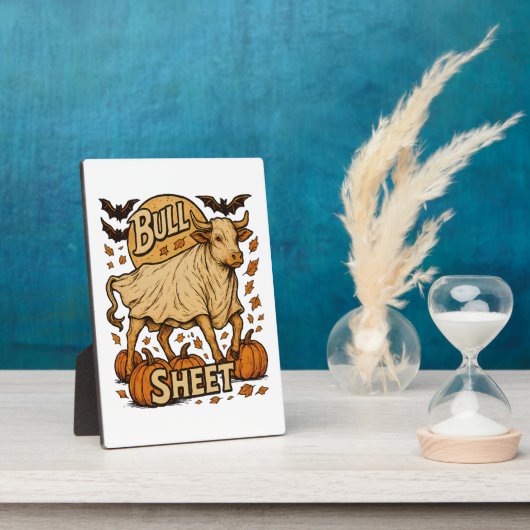 Kuhbulle Halloween Fotoplatte (Seite)