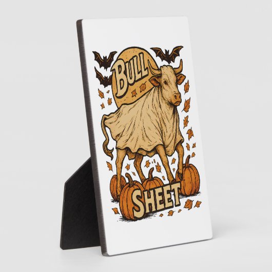 Kuhbulle Halloween Fotoplatte (Seite)
