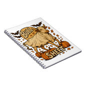 Kuhbulle Halloween Notizblock (Rechte Seite)