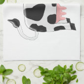 Kuhdesign Handtuch (Gefaltet)