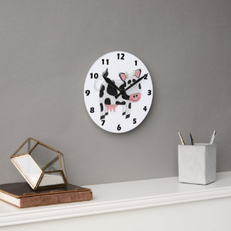 Kuhdesign Runde Wanduhr