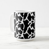 Kuhdruck-Becher Kaffeetasse (Vorderseite Links)