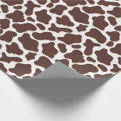 Kuhdruck Chic Geschenkpapier (Ecke)