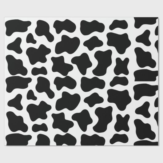 Kuhdruck  geschenkpapier (Flach)