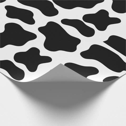 Kuhdruck geschenkpapier (Ecke)