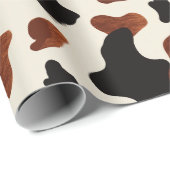 Kuhdruck Geschenkpapier (Rolleneckpunkt)