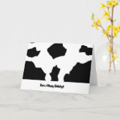 Kuhdruck Karte (Gelbe Blume)