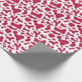 Kuhdruck Krawatte Geschenkpapier (Ecke)