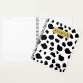 Kuhdruck, Kuhstrümpfe, Schwarz und Weiß, Ihr Name Planer (Anzeige)