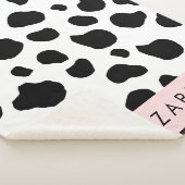 Kuhdruck, Kuhstrümpfe, Schwarz und Weiß, Ihr Name Sherpadecke (3/4)