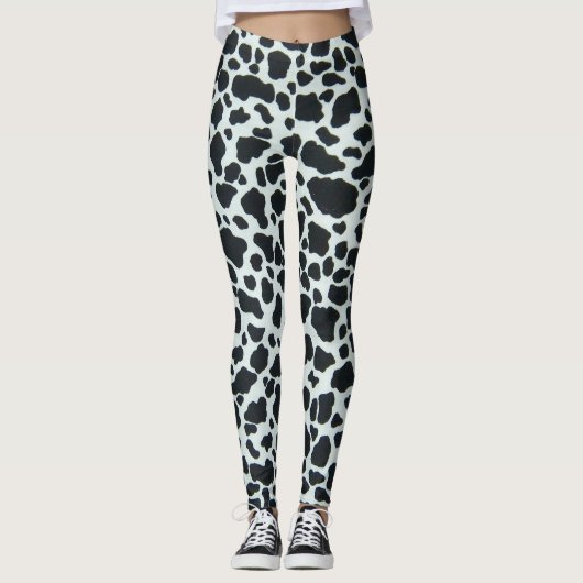 Kuhdruck Leggings (Vorderseite)