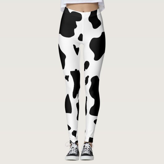 Kuhdruck Leggings (Vorderseite)