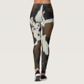 Kuhdruck Leggings (Rückseite)