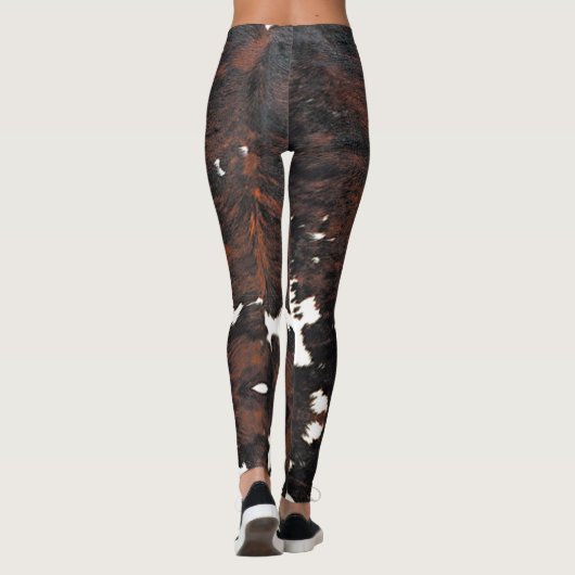 Kuhdruck Leggings (Rückseite)