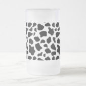 Kuhdruck Mattglas Bierglas (Mittel)