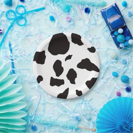 Kuhdruck Pappteller (Party)