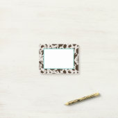 Kuhdruck    post-it klebezettel (Auf Schreibtisch)