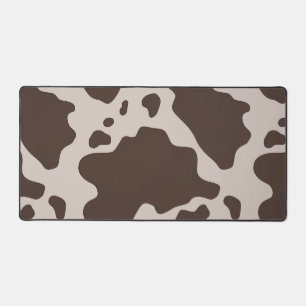 Kuhdruck - Stilvolles Tiermuster für modernen Deko Schreibtischunterlage