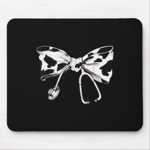 Kuhdruckbügel und Stethoskop-Abschluss Mousepad