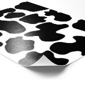 Kuhdruckmuster Fotodruck (Ecke)