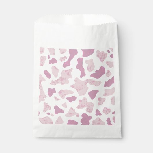 Kuhdruckmuster Geschenktütchen (Vorderseite)