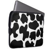 Kuhdruckmuster Laptopschutzhülle (Vorne Rechts)